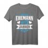Herren T-Shirt 'Bester Ehemann seit 3 Jahren' - Perfektes Geschenk zum Hochzeitstag & Jahrestag für den besten Ehemann der Welt