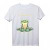Ohmmm Ich Muss Gar Nix Frosch Yoga Lustig T-Shirt – Humorvolles Tiermotiv für Entspannungs- und Froschliebhaber