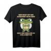 Wer nicht mit mir auskommt Frosch T-Shirt – Lustiges, sarkastisches Statement Outfit für Freunde, Kollegen, Kinder und Erwachsene
