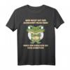 Wer nicht mit mir auskommt Frosch T-Shirt – Lustiges, sarkastisches Statement Outfit für Freunde, Kollegen, Kinder und Erwachsene