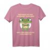 Wer nicht mit mir auskommt Frosch T-Shirt – Lustiges, sarkastisches Statement Outfit für Freunde, Kollegen, Kinder und Erwachsene