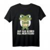 Lustiges Frosch Spruch T-Shirt – Böses, witziges Motiv für Männer & Frauen, ideales Geschenk für Freunde, Kollegen, Weihnachten & Geburtstag