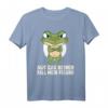 Lustiges Frosch Spruch T-Shirt – Böses, witziges Motiv für Männer & Frauen, ideales Geschenk für Freunde, Kollegen, Weihnachten & Geburtstag