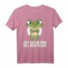Lustiges Frosch Spruch T-Shirt – Böses, witziges Motiv für Männer & Frauen, ideales Geschenk für Freunde, Kollegen, Weihnachten & Geburtstag
