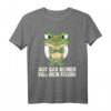 Lustiges Frosch Spruch T-Shirt – Böses, witziges Motiv für Männer & Frauen, ideales Geschenk für Freunde, Kollegen, Weihnachten & Geburtstag