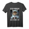 Guten Morgen? Ganz dünnes Eis Kaffee Spruch T-Shirt – Lustiges Geschenk für Morgenmuffel, Schichtarbeiter & Katzenliebhaber