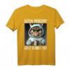 Guten Morgen? Ganz dünnes Eis Kaffee Spruch T-Shirt – Lustiges Geschenk für Morgenmuffel, Schichtarbeiter & Katzenliebhaber