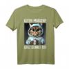 Guten Morgen? Ganz dünnes Eis Kaffee Spruch T-Shirt – Lustiges Geschenk für Morgenmuffel, Schichtarbeiter & Katzenliebhaber