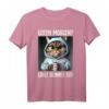 Guten Morgen? Ganz dünnes Eis Kaffee Spruch T-Shirt – Lustiges Geschenk für Morgenmuffel, Schichtarbeiter & Katzenliebhaber