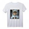 Guten Morgen? Ganz dünnes Eis Kaffee Spruch T-Shirt – Lustiges Geschenk für Morgenmuffel, Schichtarbeiter & Katzenliebhaber