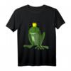 Froschkönig Frosch Prinz Kostüm T-Shirt für Fasching, Karneval & JGA - Lustiges Last-Minute Partyoutfit