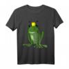 Froschkönig Frosch Prinz Kostüm T-Shirt für Fasching, Karneval & JGA - Lustiges Last-Minute Partyoutfit