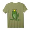 Froschkönig Frosch Prinz Kostüm T-Shirt für Fasching, Karneval & JGA - Lustiges Last-Minute Partyoutfit