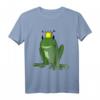 Froschkönig Frosch Prinz Kostüm T-Shirt für Fasching, Karneval & JGA - Lustiges Last-Minute Partyoutfit