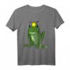 Froschkönig Frosch Prinz Kostüm T-Shirt für Fasching, Karneval & JGA - Lustiges Last-Minute Partyoutfit
