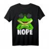 Frosch Kinder T-Shirt für Jungen & Mädchen mit lustigem Nope-Design - Perfekt als Geschenk zum Geburtstag & Weihnachten für Froschliebhaber