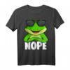 Frosch Kinder T-Shirt für Jungen & Mädchen mit lustigem Nope-Design - Perfekt als Geschenk zum Geburtstag & Weihnachten für Froschliebhaber