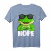 Frosch Kinder T-Shirt für Jungen & Mädchen mit lustigem Nope-Design - Perfekt als Geschenk zum Geburtstag & Weihnachten für Froschliebhaber