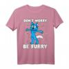 Furry Fandom Shirt Don't Worry Be Furry – Wolf, Fuchs & Tier-Designs, Perfektes Geschenk für Tierliebhaber & Furry Fans