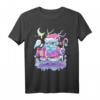 Pastell Goth Santa Creepy Gothic Christmas Kawaii T-Shirt – Einzigartiges Weihnachtsdesign für Softgrunge, Nu-Goth & Cosplay Fans