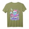 Pastell Goth Santa Creepy Gothic Christmas Kawaii T-Shirt – Einzigartiges Weihnachtsdesign für Softgrunge, Nu-Goth & Cosplay Fans