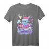 Pastell Goth Santa Creepy Gothic Christmas Kawaii T-Shirt – Einzigartiges Weihnachtsdesign für Softgrunge, Nu-Goth & Cosplay Fans