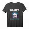 Gamer Sterben Nicht Sie Respawnen Gaming T-Shirt – Lustiges Geschenk für Zocker & Gaming Fans zum Geburtstag oder Weihnachten