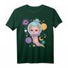 Space Axolotl Kawaii Pastell Goth Anime T-Shirt - Nu Goth, Softgrunge & Bubble Goth Stil für Anime- und Cosplay-Fans
