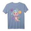 Space Axolotl Kawaii Pastell Goth Anime T-Shirt - Nu Goth, Softgrunge & Bubble Goth Stil für Anime- und Cosplay-Fans