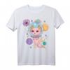 Space Axolotl Kawaii Pastell Goth Anime T-Shirt - Nu Goth, Softgrunge & Bubble Goth Stil für Anime- und Cosplay-Fans