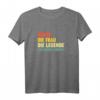 Lustiges Tante T-Shirt mit Spruch - Die Frau Die Legende Der schlechte Einfluss, originelles Geschenk für Familie & Verwandte