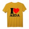 Ich liebe Aida T-Shirt – Musical Fanartikel für Aida-Liebhaber & Theaterfans