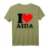 Ich liebe Aida T-Shirt – Musical Fanartikel für Aida-Liebhaber & Theaterfans