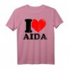 Ich liebe Aida T-Shirt – Musical Fanartikel für Aida-Liebhaber & Theaterfans