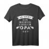 So Sieht Ein richtig Cooler Opa aus Großvater T-Shirt - Stylisches Geschenk für Opa zum Geburtstag oder Großvater-Tag