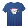 Fasching Zahn Fee Karneval T-Shirt – Lustiges Partner- und Gruppenkostüm für Karneval, Fasching & JGA