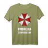 Funny Gamer Umbrella Corporation Böser Zombie-Apokalypse T-Shirt – Perfekt für Nerds, Gamer & Sci-Fi-Fans zu Feiertagen & besonderen Anlässen