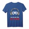 Ich hör dich nicht ich zocke - Zocker und Gamer Spruch T-Shirt für Profis & Nerds, ideales Geschenk für Gaming-Fans zu Weihnachten & Geburtstag