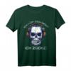 Gamer - Ich Hör Dich Nicht Ich Zocke - Lustiges Gaming Geschenk T-Shirt mit Totenkopf & Headset für Zocker, perfekt zum Geburtstag, Weihnachten, Vatertag & Muttertag