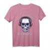 Gamer - Ich Hör Dich Nicht Ich Zocke - Lustiges Gaming Geschenk T-Shirt mit Totenkopf & Headset für Zocker, perfekt zum Geburtstag, Weihnachten, Vatertag & Muttertag