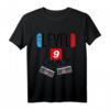 Geburtstagsshirt 9 Jahre Gamer Zocker Level 9 Unlocked - Perfektes Geschenk für junge Videospiel-Enthusiasten und Geburtstagsfeier
