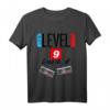 Geburtstagsshirt 9 Jahre Gamer Zocker Level 9 Unlocked - Perfektes Geschenk für junge Videospiel-Enthusiasten und Geburtstagsfeier