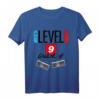 Geburtstagsshirt 9 Jahre Gamer Zocker Level 9 Unlocked - Perfektes Geschenk für junge Videospiel-Enthusiasten und Geburtstagsfeier