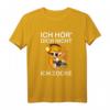 Ich Höre Dich Nicht Ich Zocke Katze Gamer Gaming Geschenk T-Shirt – Lustiges Geschenk für Gamer und Katzenliebhaber zu Geburtstag & Weihnachten