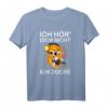 Ich Höre Dich Nicht Ich Zocke Katze Gamer Gaming Geschenk T-Shirt – Lustiges Geschenk für Gamer und Katzenliebhaber zu Geburtstag & Weihnachten