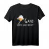 Lustiges Gans T-Shirt mit Wortspiel 'Ganz oder gar nicht' – Humorvolles Vogel Design für Tier- und Vogel-Liebhaber