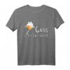 Lustiges Gans T-Shirt mit Wortspiel 'Ganz oder gar nicht' – Humorvolles Vogel Design für Tier- und Vogel-Liebhaber