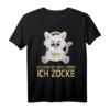 Kann dich nicht hören, ich zocke - Lustiges Gamer Headset Spruch T-Shirt für Zocker, Multiplayer und Online-Gamer
