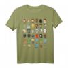 Star Wars Characters Pixelated 8-Bit T-Shirt - Offizielles Merchandise für Fans und Videospiel-Liebhaber