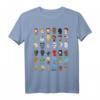 Star Wars Characters Pixelated 8-Bit T-Shirt - Offizielles Merchandise für Fans und Videospiel-Liebhaber